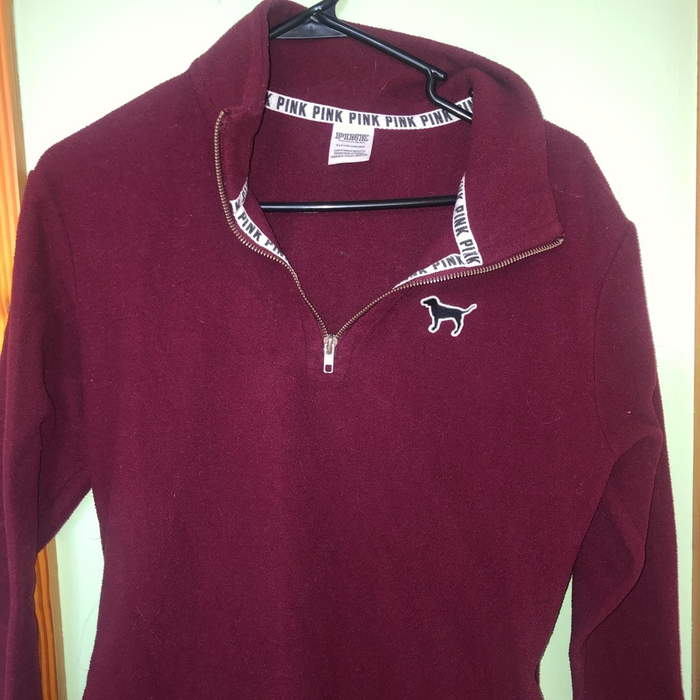 PINK Half Zip